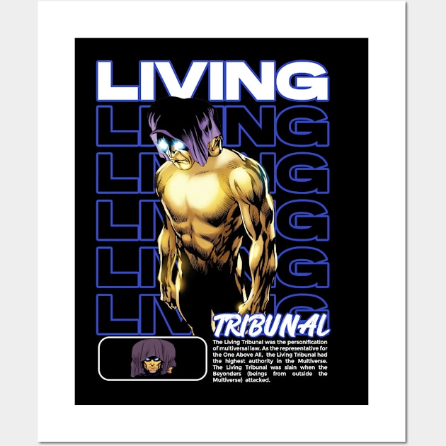 Living Tribunal (MARVEL) Streetwear Design Wall Art by Skywiz